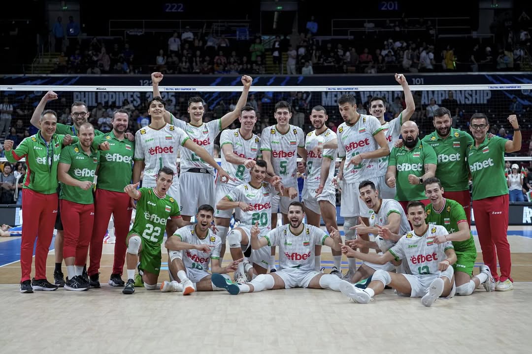 Локомотив (София) поздравява националния отбор по волейбол за историческия сребърен медал на Световното първенство