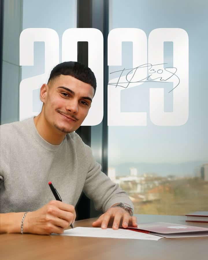 ЦСКА удължи договора на ключовия полузащитник Петко Панайотов до 2029 година