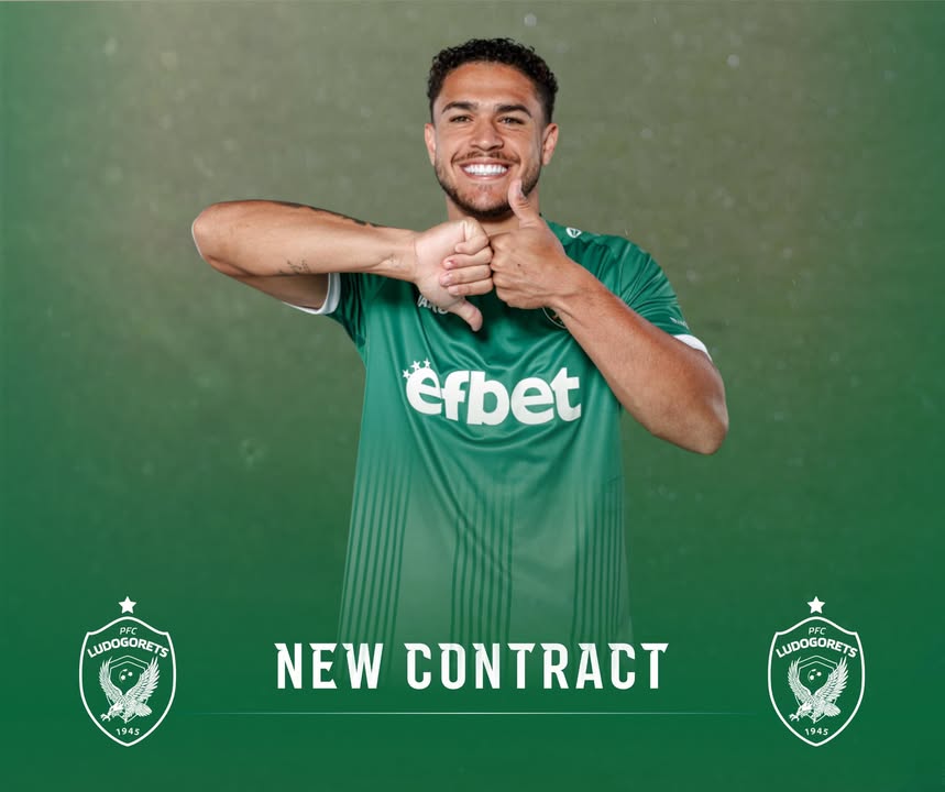 Кайо Видал подписа нов договор с Лудогорец до 2029 година