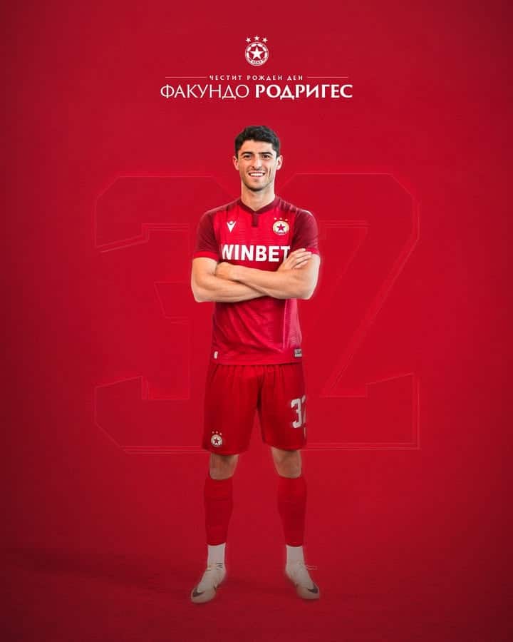 Честит рожден ден на Факундо Родригес – най-новото попълнение в ЦСКА!