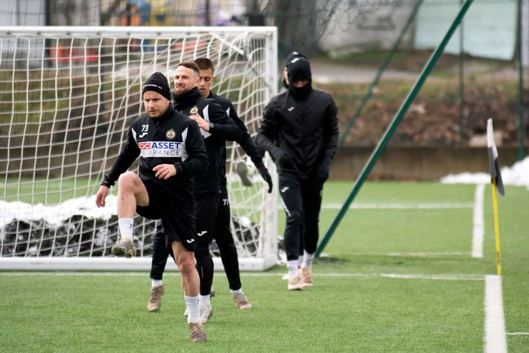 Славия готова за първия си официален мач през 2026 година срещу Локомотив Пловдив