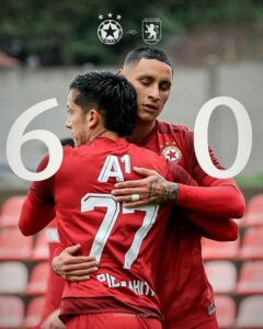 ЦСКА победиха Оборище в контролна среща с категоричен резултат