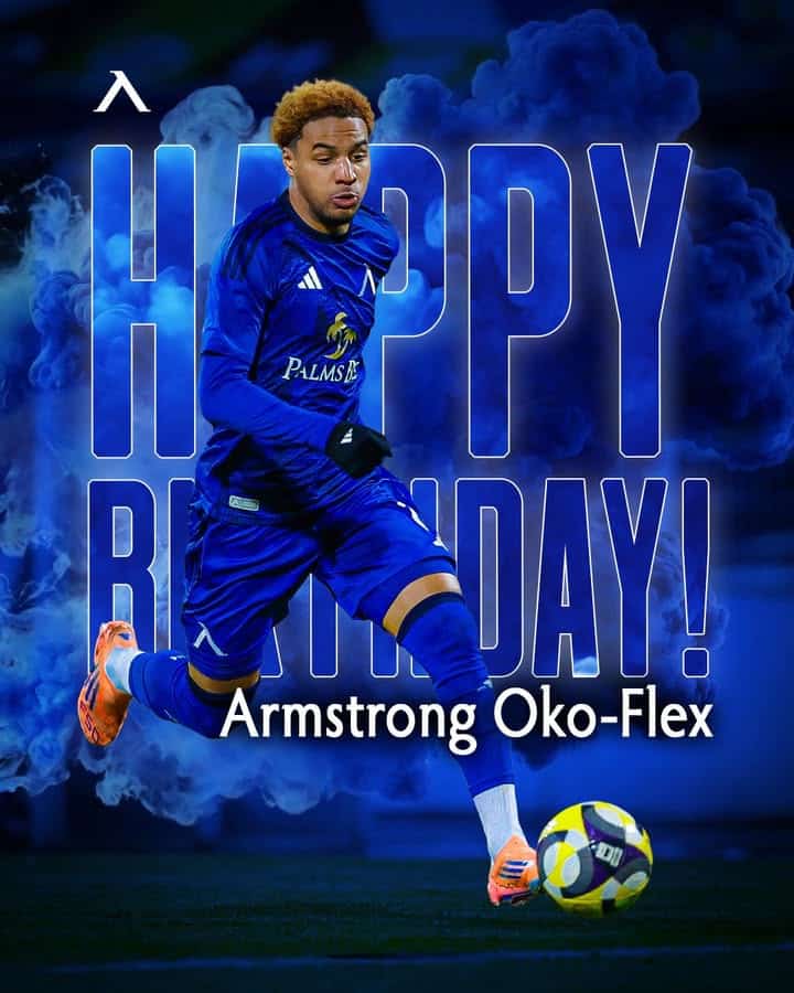 Армстронг Око-Флекс празнува 24-ия си рожден ден с пожелания за успех с "Левски"